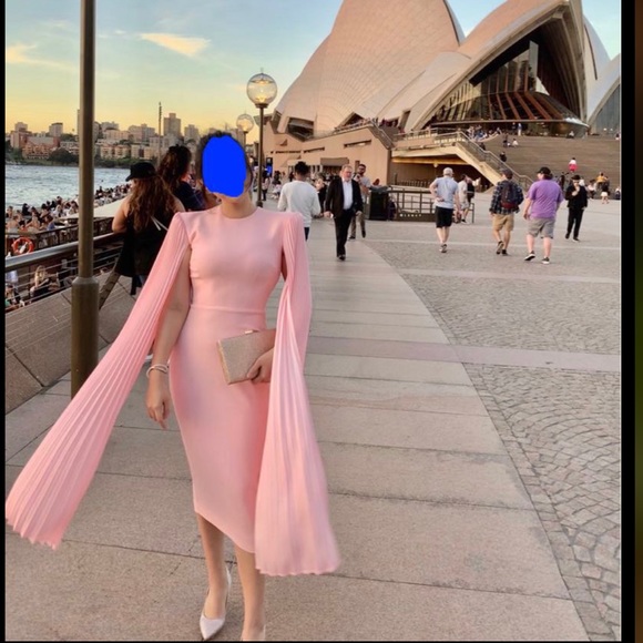 Alex Perry Nina Cape dress size small 4 - Picture 5 of 9